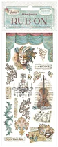 Rub-on Stamperia — Venice City of Art — Masks - thumbnail 2