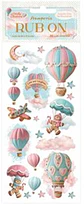 Rub-on Stamperia — Candy Christmas — Air Balloons - Thumbnail 2