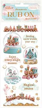 Rub-on Stamperia — Candy Christmas — Snowglobes - Thumbnail 2