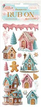 Rub-on Stamperia — Candy Christmas — Marzipan Houses - Thumbnail 2