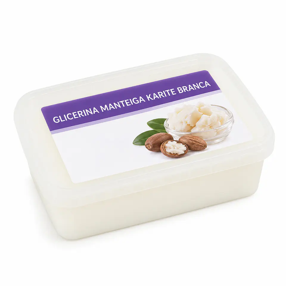Glicerina Manteiga de Karité Branca — 1 kg 1