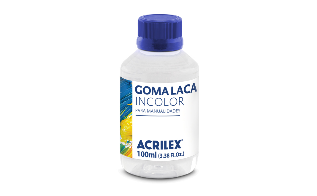 Goma Laca Incolor Acrilex — 100 ml