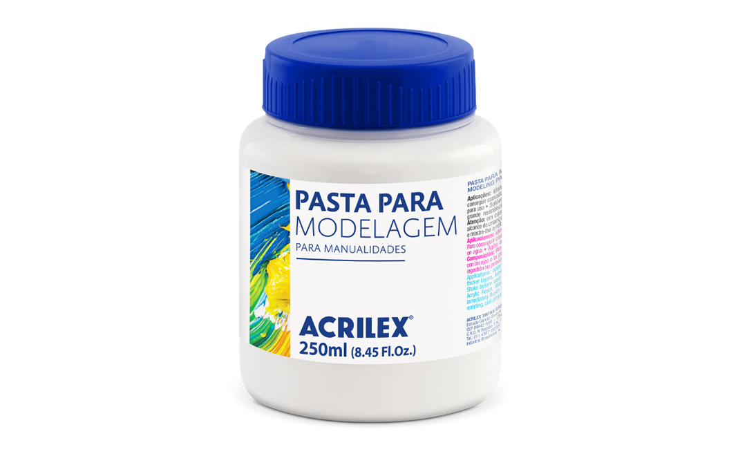 Pasta para Modelagem Acrilex — 250 ml