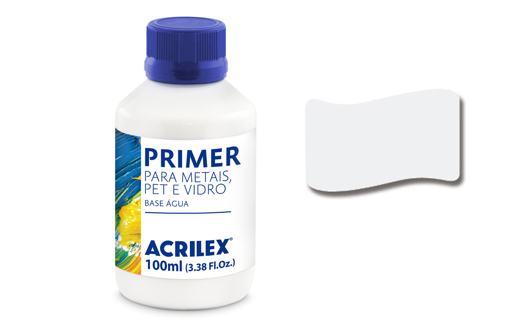 Primer para Metais, PET e Vidro Acrilex — 100 ml