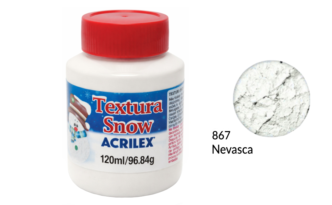 Textura Snow (Nevasca) Acrilex — 120 ml