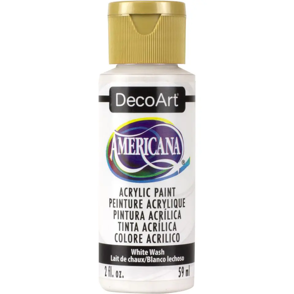 Tinta Acrílica DecoArt Americana 59 ml — White Wash (DA002) 1