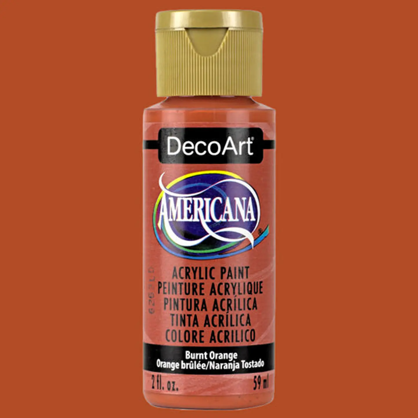 Tinta Acrílica DecoArt Americana 59 ml — Burnt Orange (DA016) 1