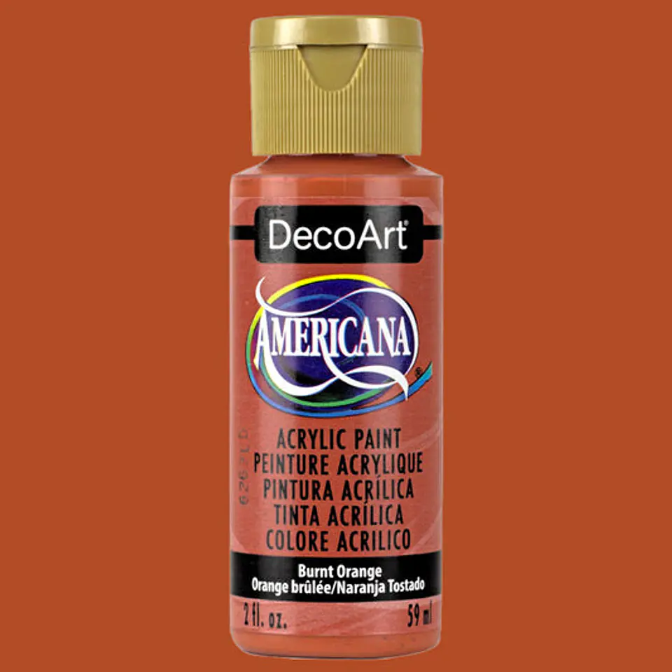 Tinta Acrílica DecoArt Americana 59 ml — Burnt Orange (DA016) 1