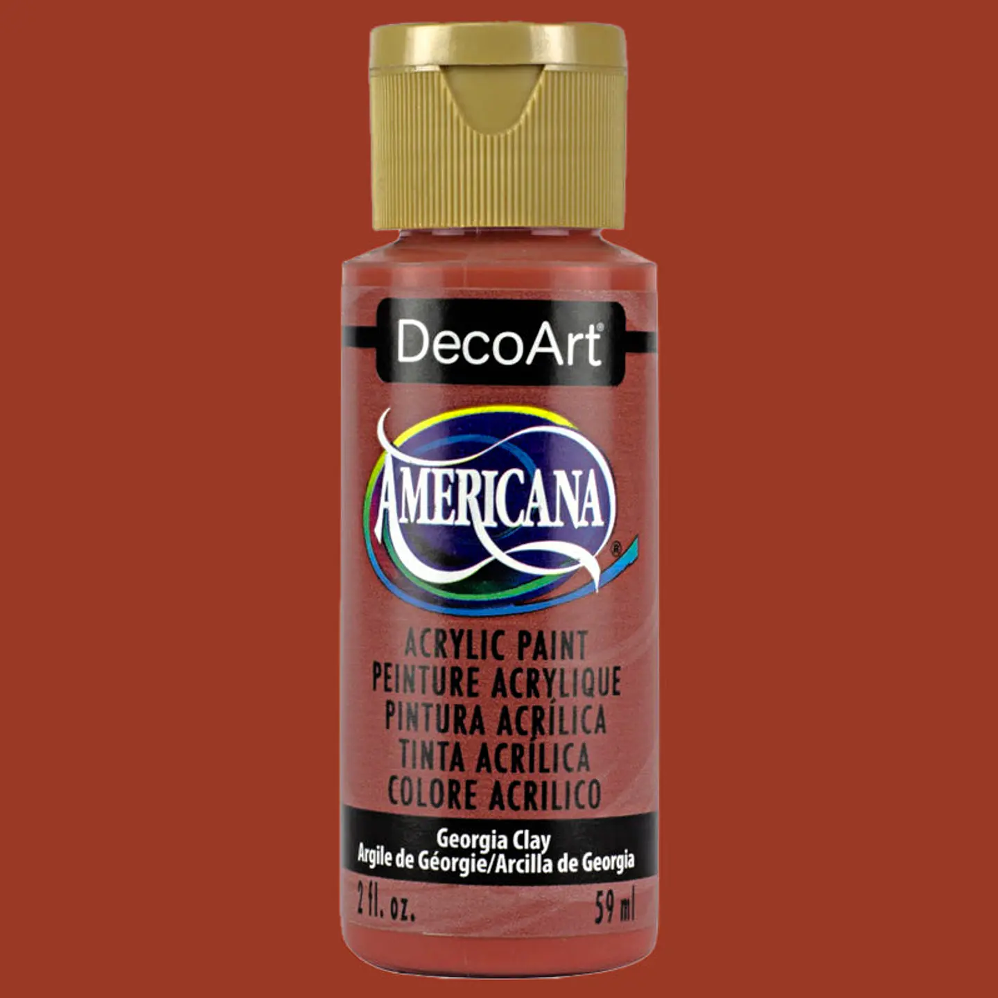 Tinta Acrílica DecoArt Americana 59 ml — Georgia Clay (DA017) 1