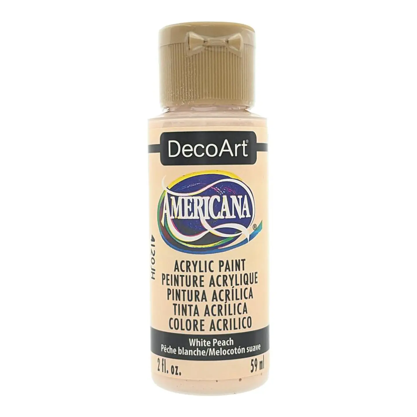 Tinta Acrílica DecoArt Americana 59 ml — White Peach (DA024) 1