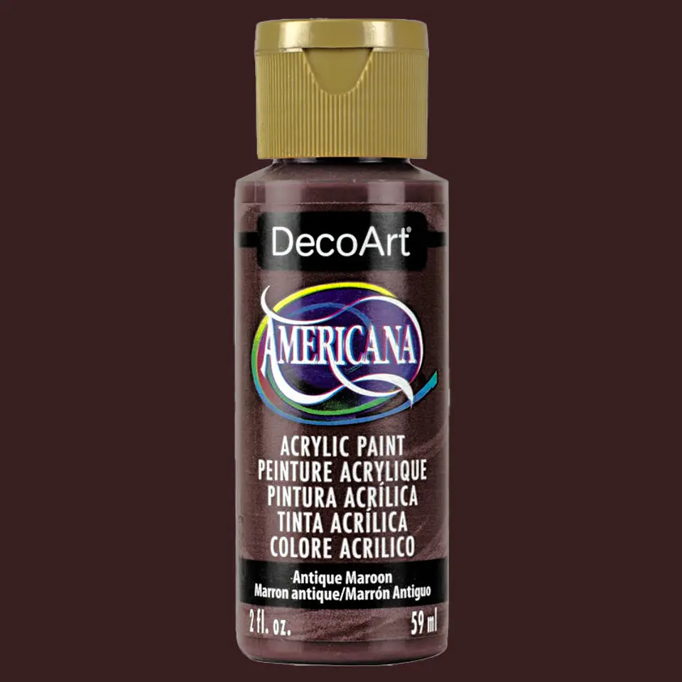 Tinta Acrílica DecoArt Americana 59 ml — Antique Maroon (DA160) 1