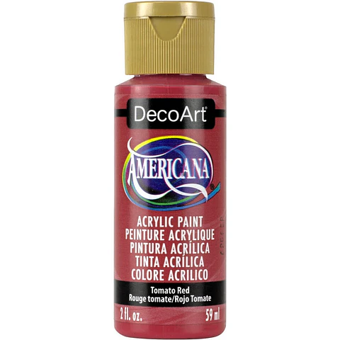 Tinta Acrílica DecoArt Americana 59 ml — Tomato Red (DA169)