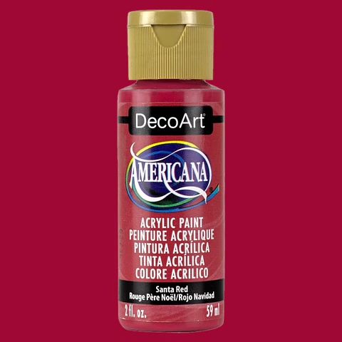 Tinta Acrílica DecoArt Americana 59 ml — Santa Red (DA170)
