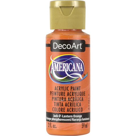 Tinta Acrílica DecoArt Americana 59 ml — Jack-O'-Lantern Orange (DA229)