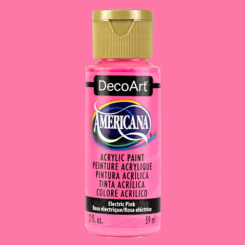 Tinta Acrílica DecoArt Americana 59 ml — Electric Pink (DA231)
