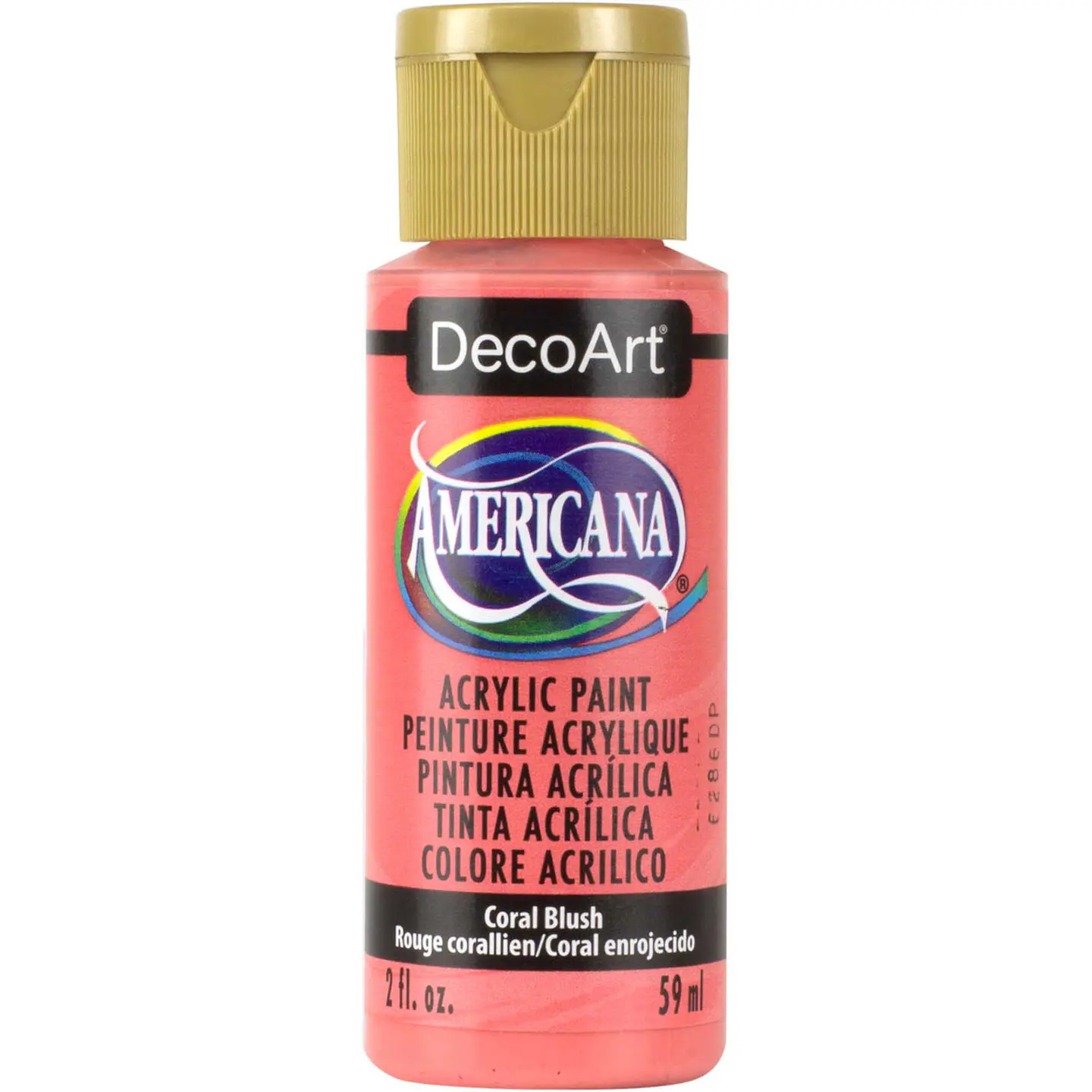 Tinta Acrílica DecoArt Americana 59 ml — Coral Blush (DA292) 1