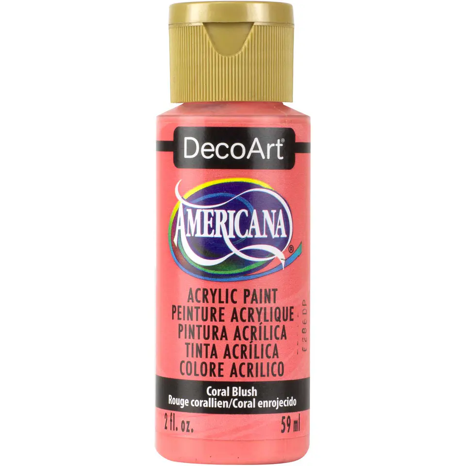 Tinta Acrílica DecoArt Americana 59 ml — Coral Blush (DA292) 1