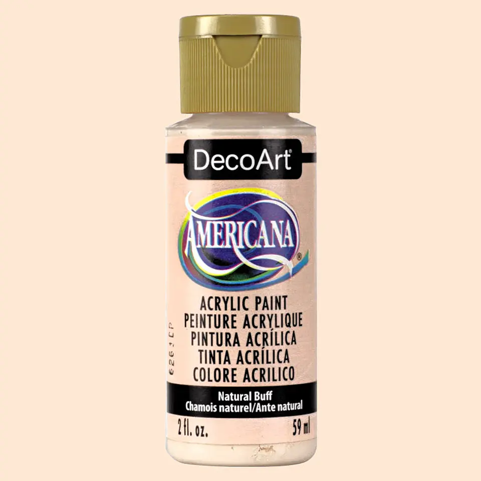 Tinta Acrílica DecoArt Americana 59 ml — Natural Buff (DA311) 1