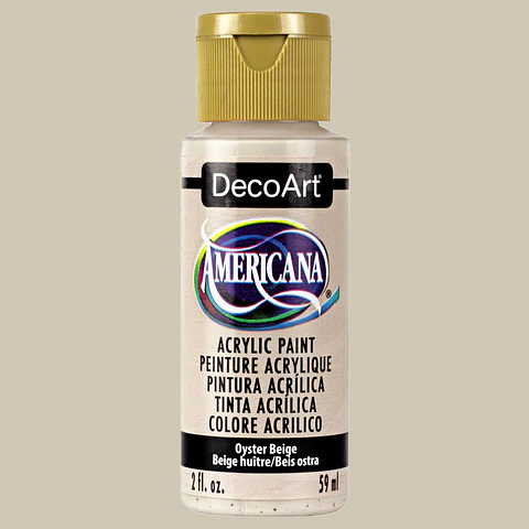 Tinta Acrílica DecoArt Americana 59 ml — Oyster Beige (DA313)