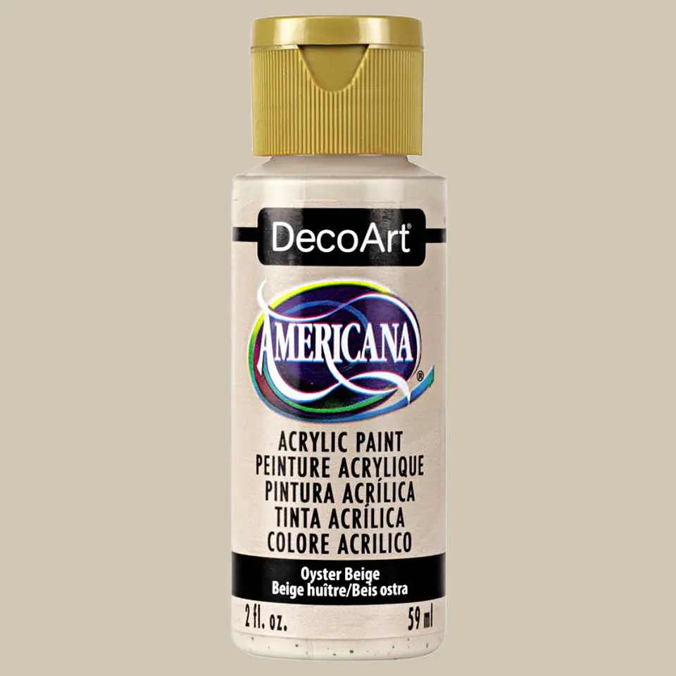 Tinta Acrílica DecoArt Americana 59 ml — Oyster Beige (DA313) 1