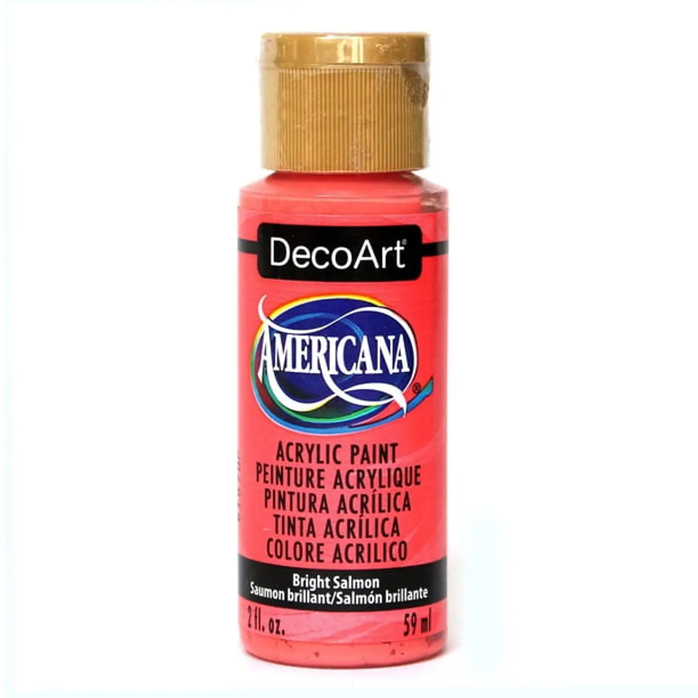 Tinta Acrílica DecoArt Americana 59 ml — Bright Salmon (DA329) 1