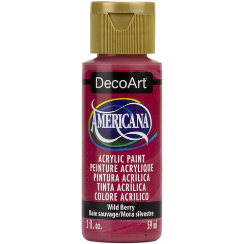 Tinta Acrílica DecoArt Americana 59 ml — Wild Berry (DA362)