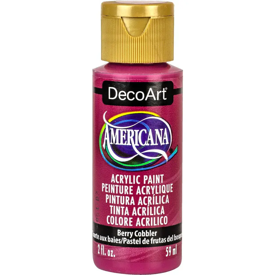Tinta Acrílica DecoArt Americana 59 ml — Berry Cobbler (DA370) 1