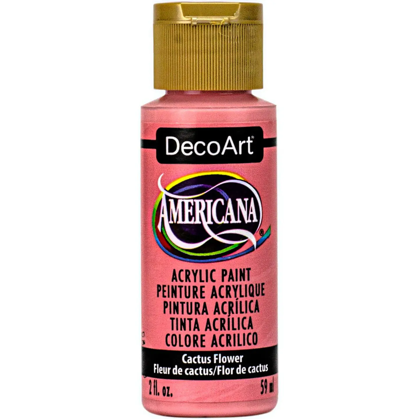Tinta Acrílica DecoArt Americana 59 ml — Cactus Flower (DA384) 1