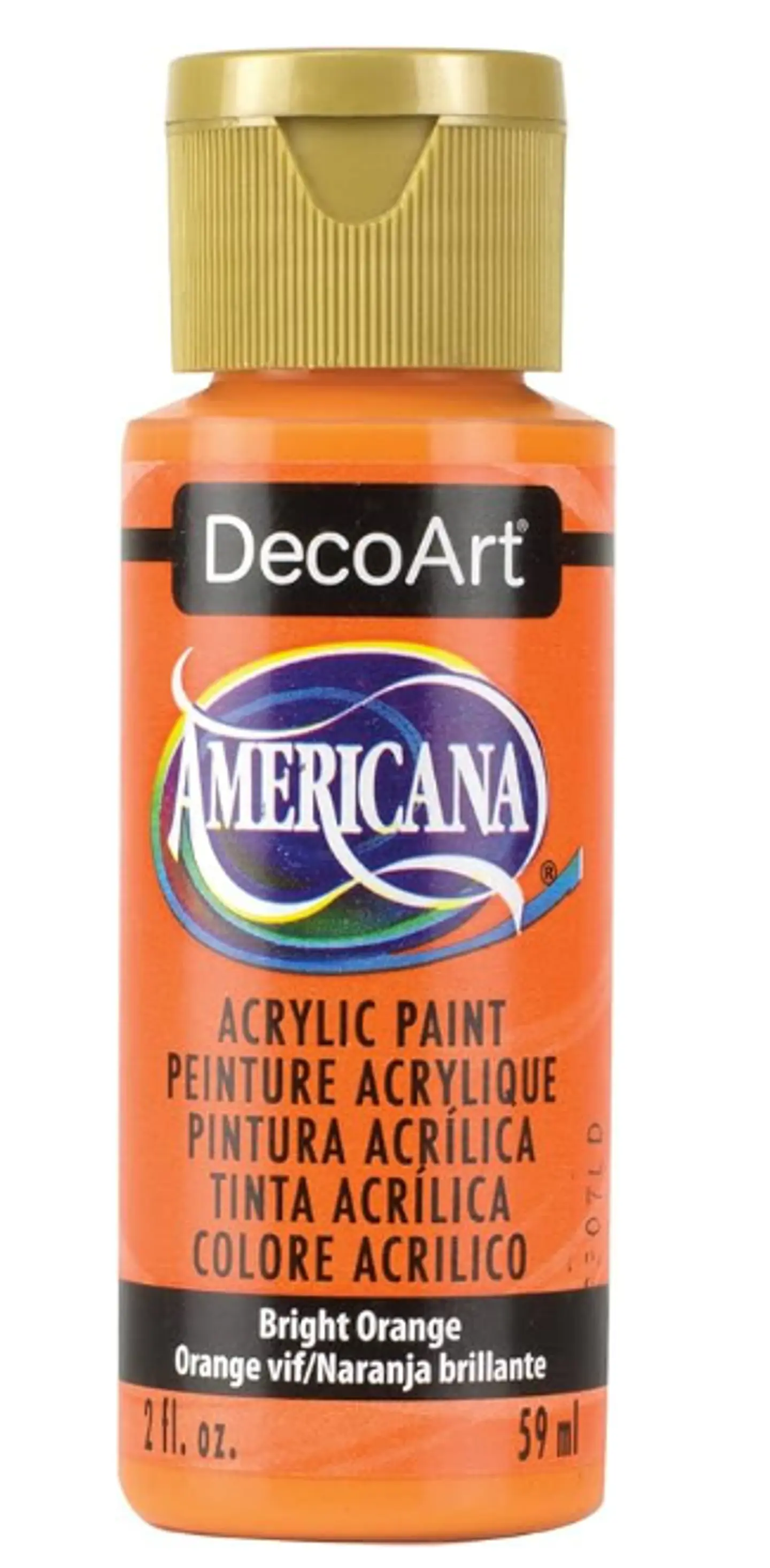 Tinta Acrílica DecoArt Americana 59 ml — Bright Orange (DA228) 1