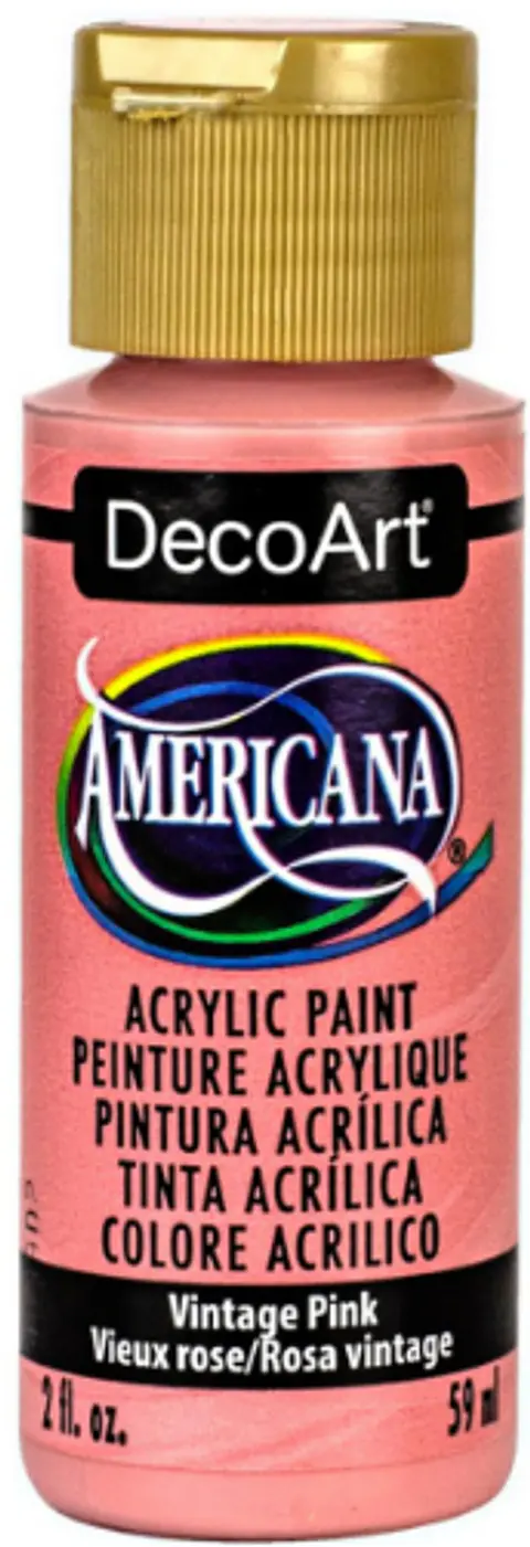 Tinta Acrílica DecoArt Americana 59 ml — Vintage Pink (DA369)