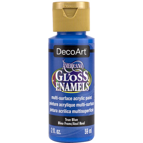 Tinta DecoArt Americana Gloss Enamels 59 ml — Azul Verdadeiro (DAG36)