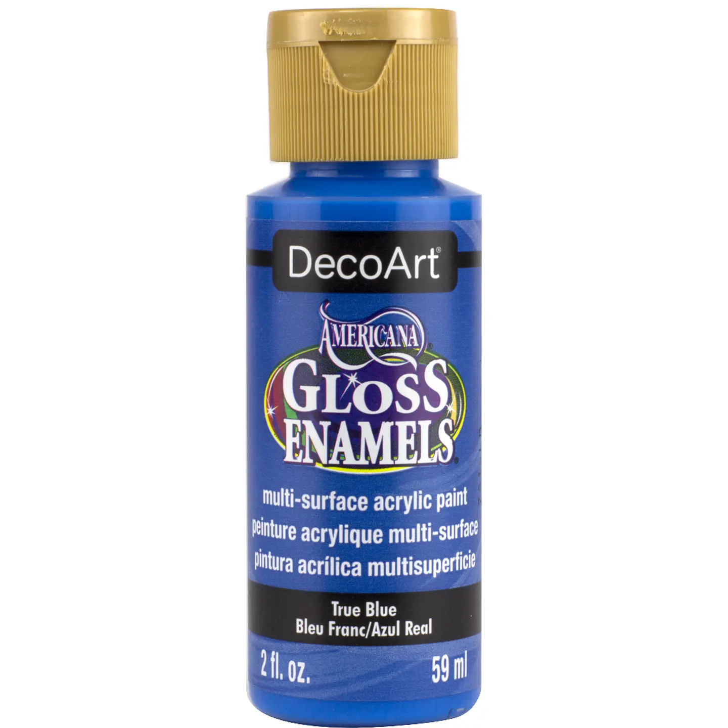 Tinta DecoArt Americana Gloss Enamels 59 ml — Azul Verdadeiro (DAG36) 1