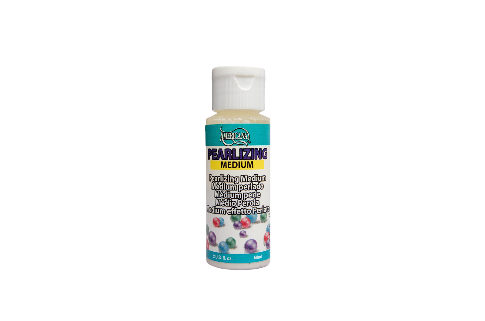 DecoArt Americana — Médium Nacarado Pearlizing Medium 59 ml (DS48) 1