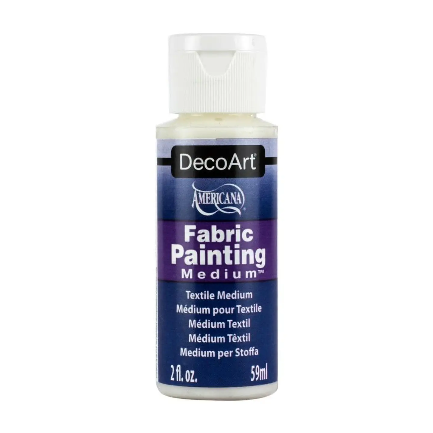 DecoArt Americana — Médium para Pintura em Tecido Fabric Painting 59 ml (DAS10) 1