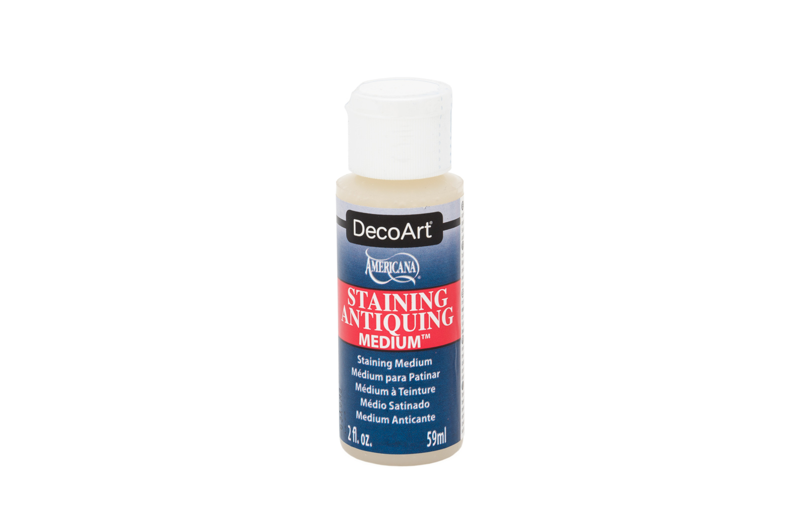 DecoArt Americana — Médium para Velaturas e Envelhecimento Staining/Antiquing 59 ml (DS51) 1