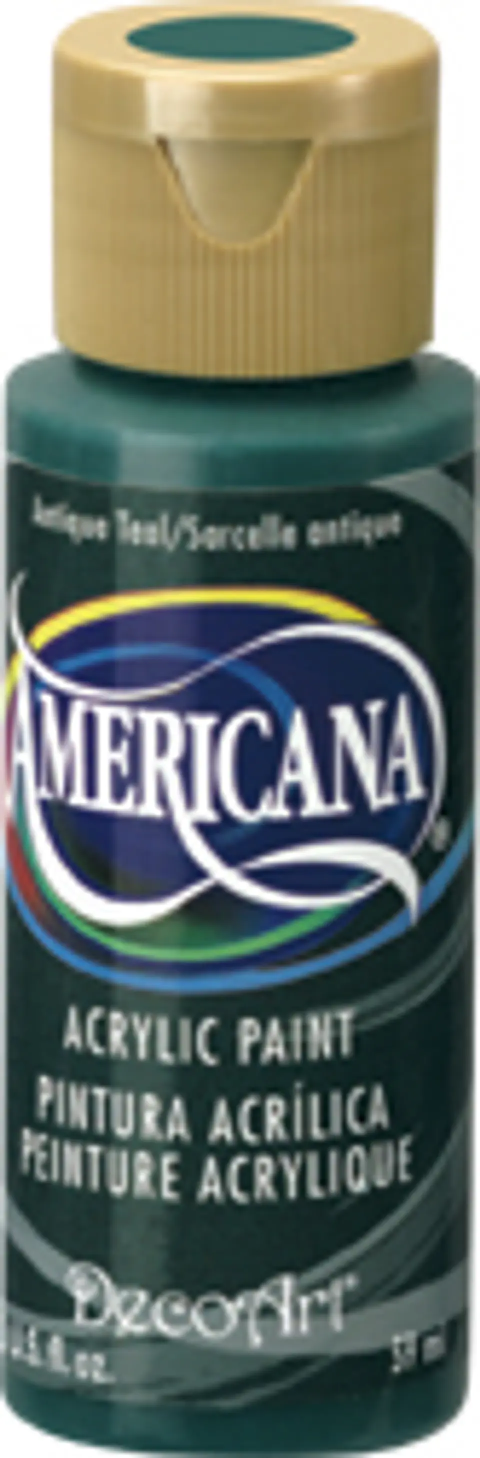 Tinta Acrílica DecoArt Americana 59 ml — Antique Teal (DA158) 1