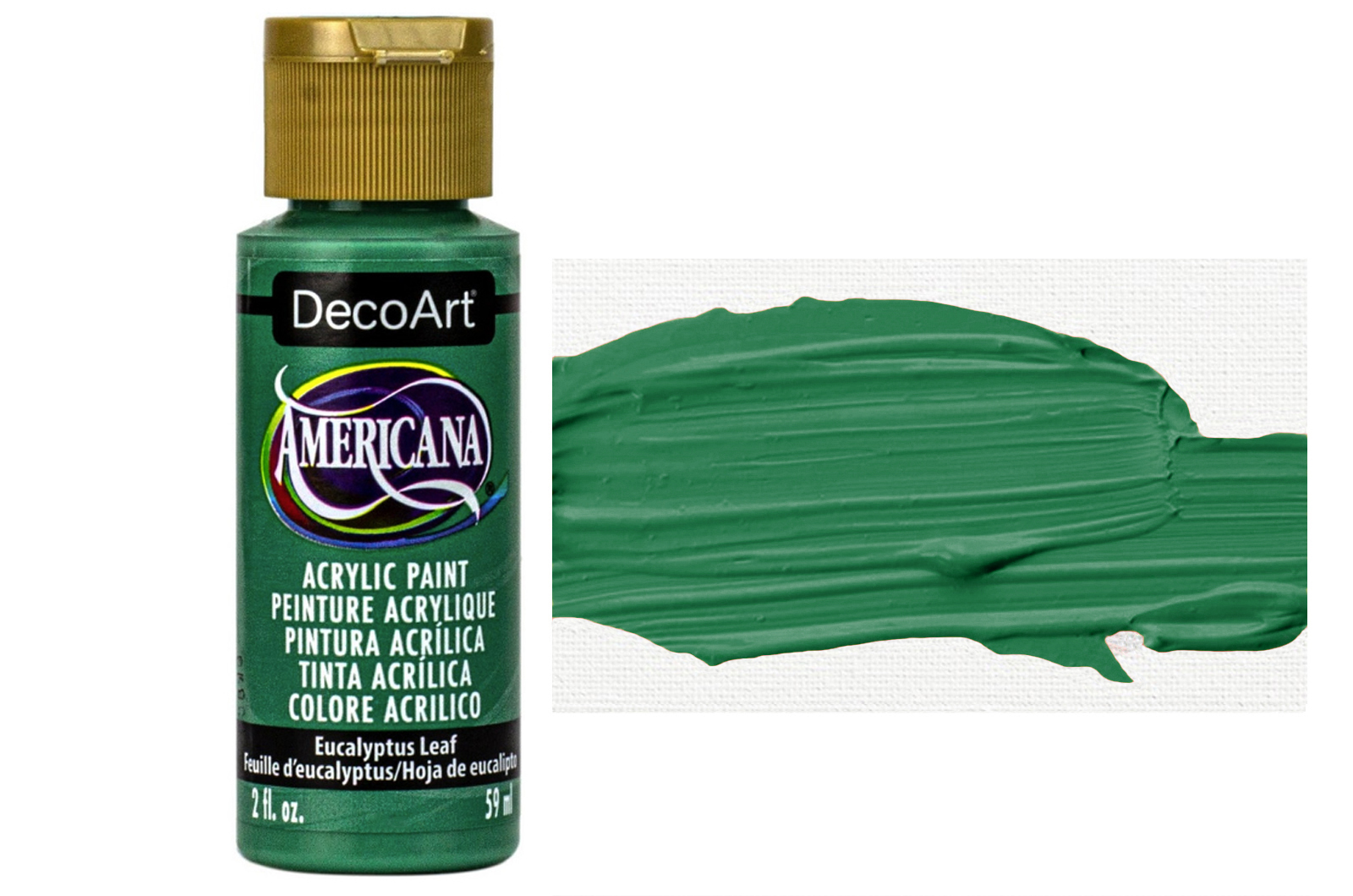 Tinta Acrílica DecoArt Americana 59 ml — Eucalyptus Leaf (DA387) 1