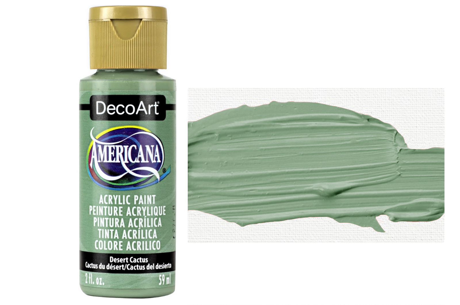 Tinta Acrílica DecoArt Americana 59 ml — Desert Cactus (DA331) 1