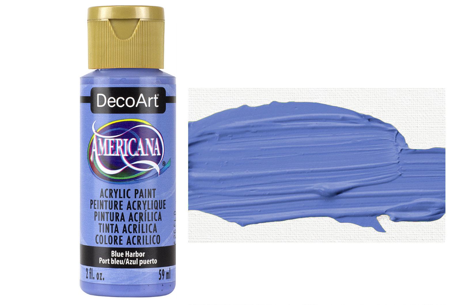 Tinta Acrílica DecoArt Americana 59 ml — Blue Harbor (DA283) 1