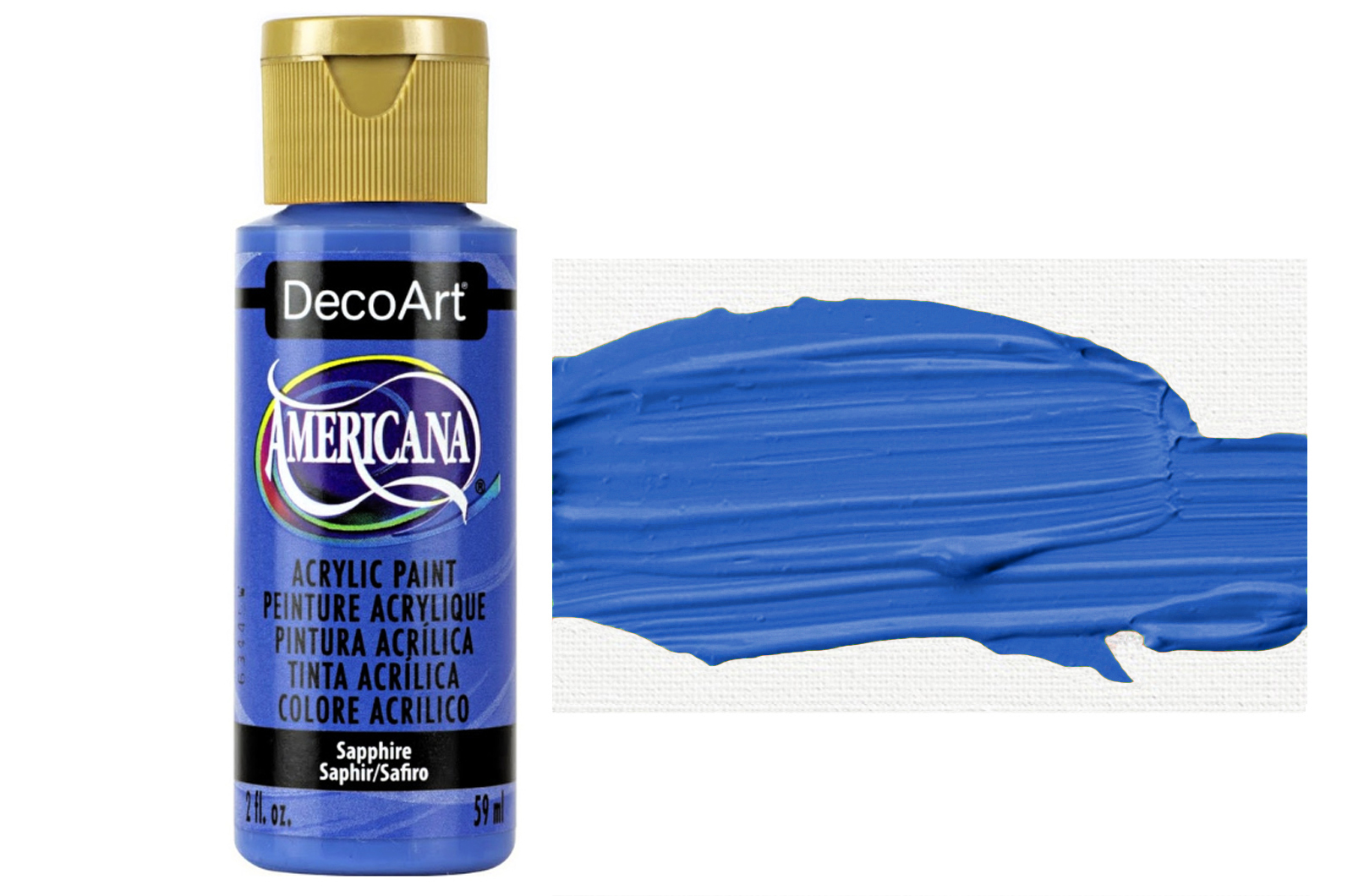 Tinta Acrílica DecoArt Americana 59 ml — Sapphire (DA099) 1