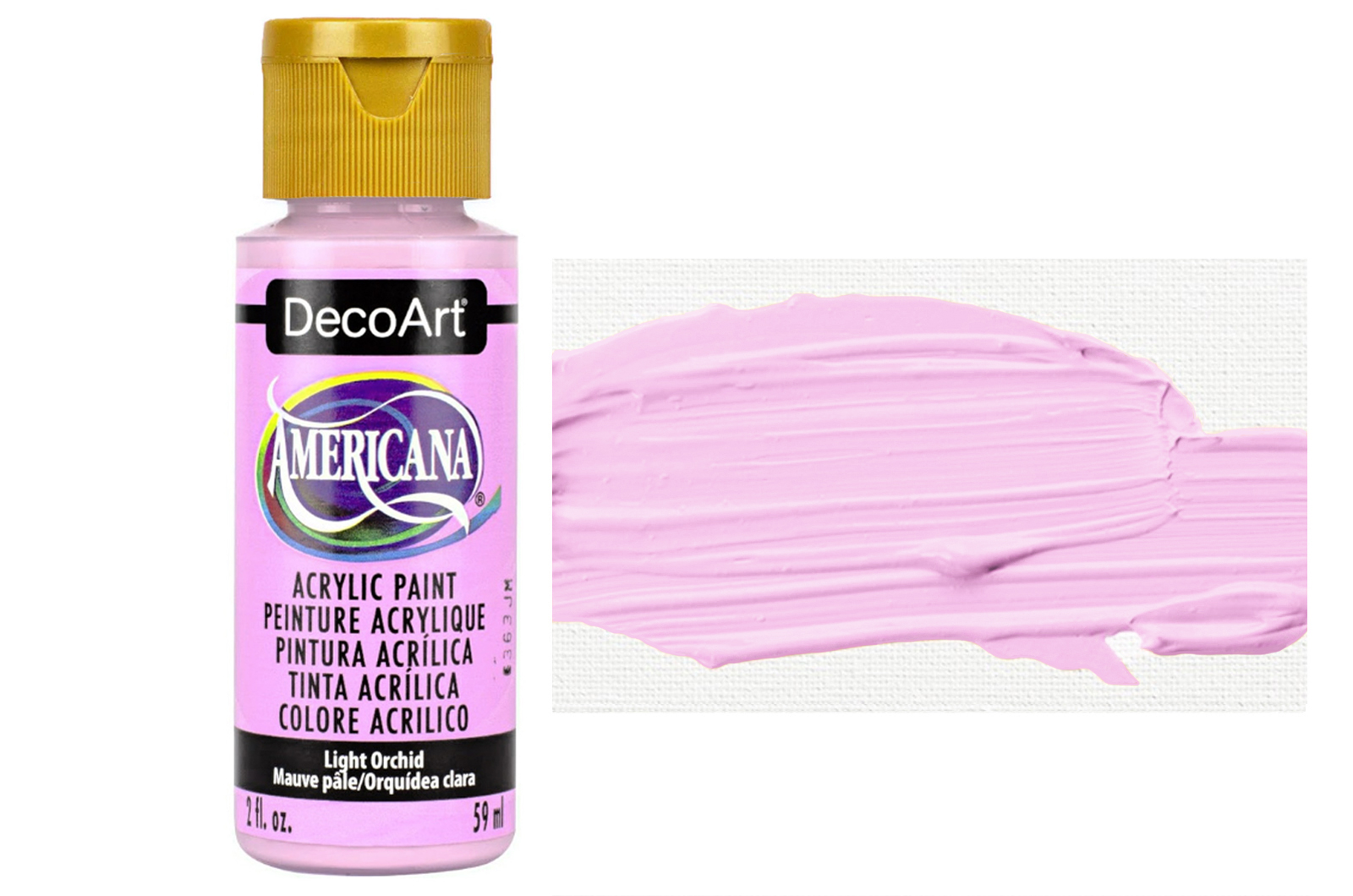 Tinta Acrílica DecoArt Americana 59 ml — Light Orchid (DA352) 1
