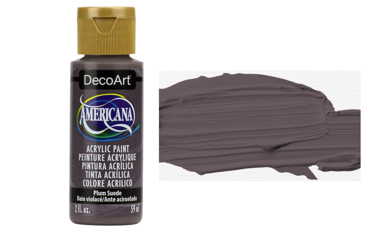 Tinta Acrílica DecoArt Americana 59 ml — Plum Suede (DA360) 1