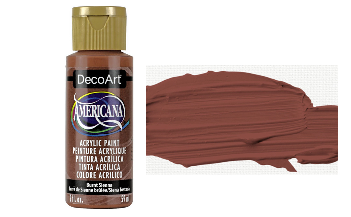 Tinta Acrílica DecoArt Americana 59 ml — Burnt Sienna (DA063) 1