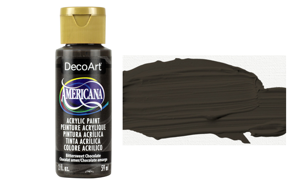 Tinta Acrílica DecoArt Americana 59 ml — Raw Umber (DA130) 1