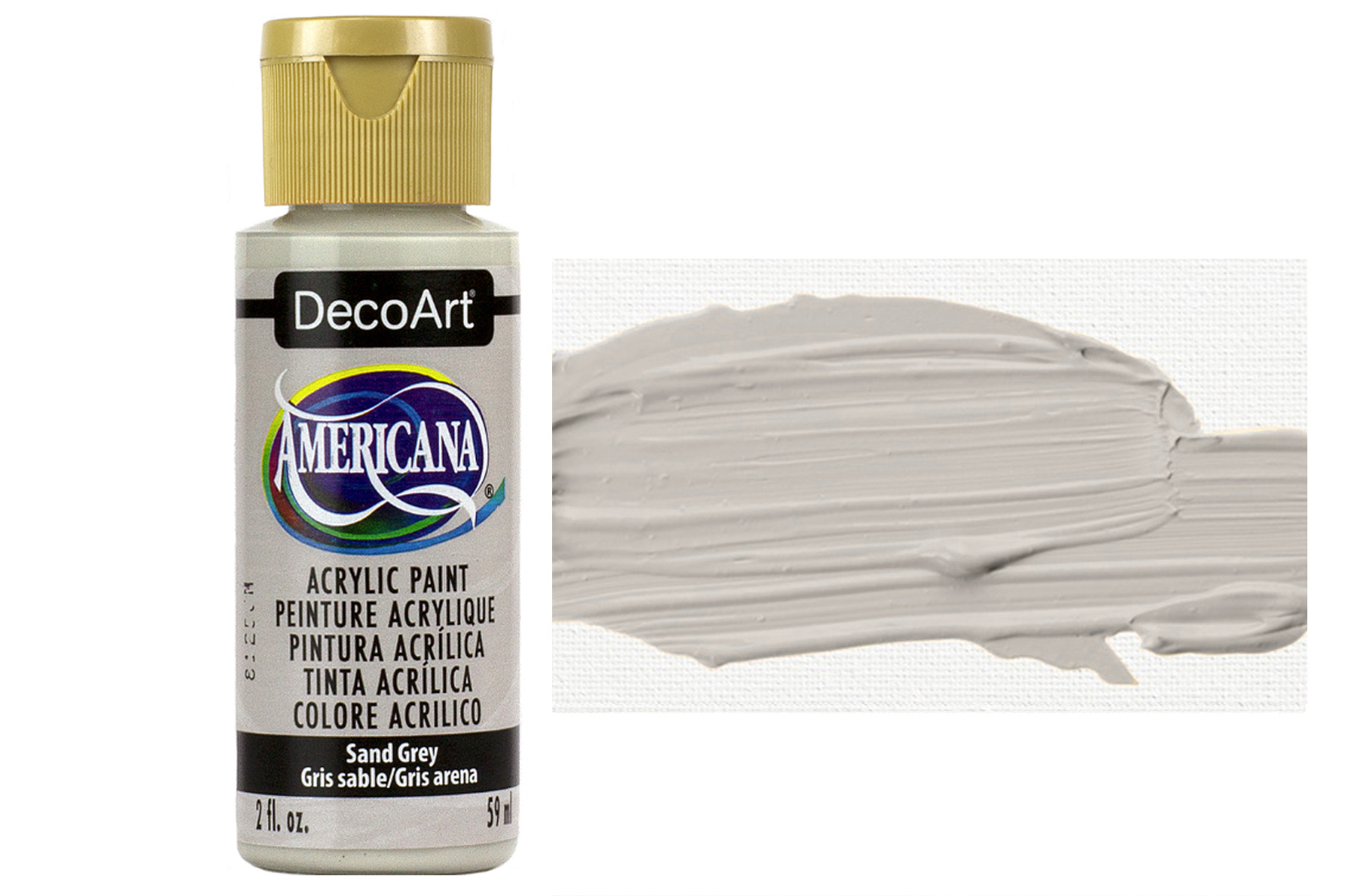 Tinta Acrílica DecoArt Americana 59 ml — Sand Grey (DA361) 1