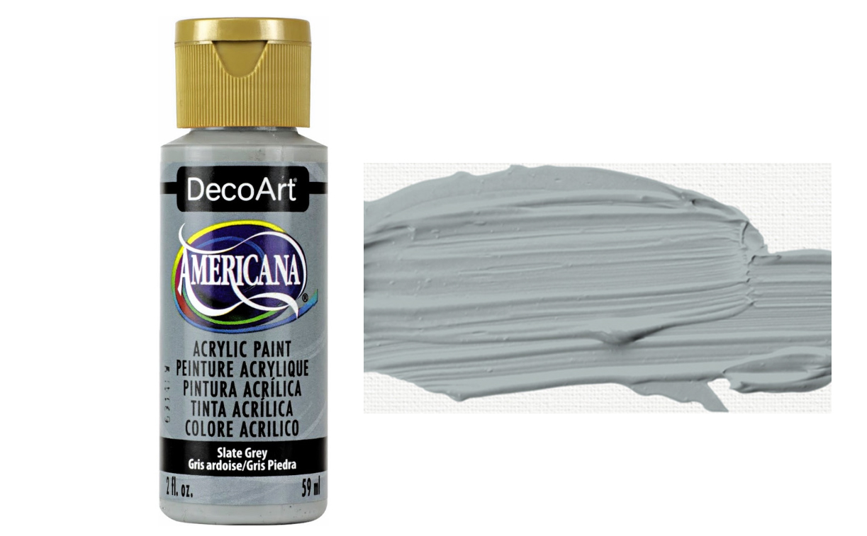 Tinta Acrílica DecoArt Americana 59 ml — Slate Grey (DA068) 1