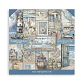 Stamperia — Bloco Scrapbook 20 × 20 cm Silent Sea (SBBS125) - Thumbnail 1