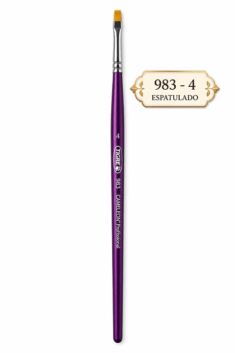 Pincel Tigre 983-4 – Espatulado
