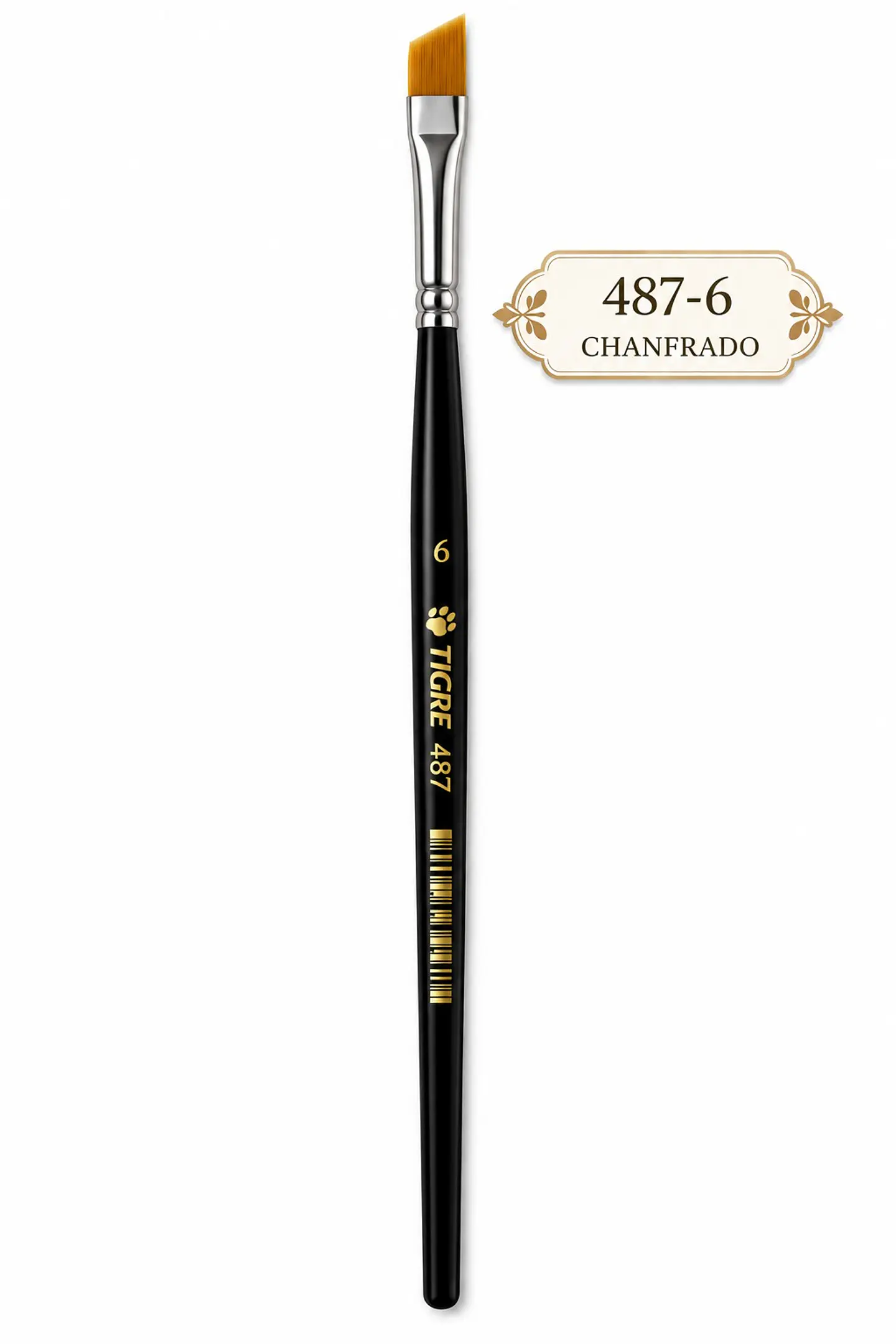 Pincel Tigre 487-6 – Chanfrado 1