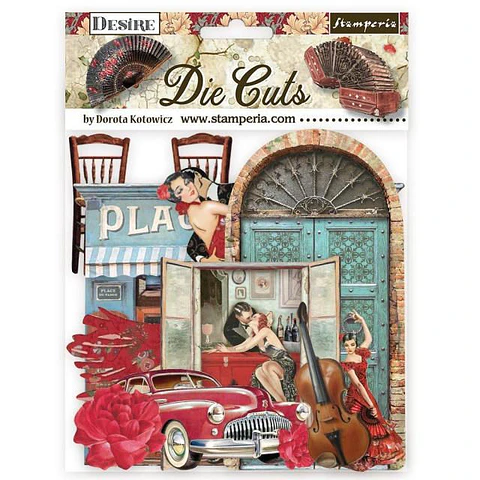 Die Cuts Stamperia – Desire (DFLDC66)